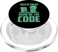 Talk Is Cheap Show Me The Code PopSockets PopGrip para MagSafe