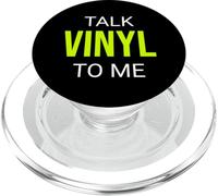 Talk Vinyl To Me Funny Collector PopSockets PopGrip para MagSafe