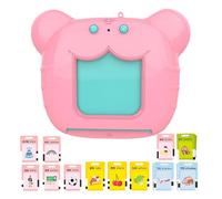 Talking Flash Cards, Smart Reader with Sound, 4.21x3.54x0.83 Inches Pocket Speech 112 Learning Cards, Interactive Early Education Toy, Ideal for Toddler and Preschool Kids