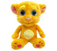 Talking Friends Talking Ginger - Juguete de Peluche Interactivo Animado con talkback, 30 cm de Altura