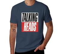 Talking | Heads - Camiseta unisex para hombre, Navy-style, L