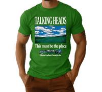 Talking Heads - This Must Be The Place - Camiseta para hombre | Elegante póster con el título de la canción «This must be the place» de Talking Heads, perfecto para los fanáticos de la