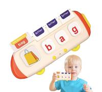 Talking Learning Toy, Alphabet Set, Spelling Game, Speech Development Toys, Interactive Learning Cards, Talking Spelling Flash Cards Alphabet Learning Toys Words Spell Games