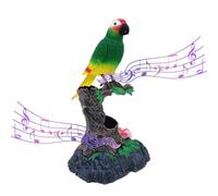 Talking Parrot - Juguete De Pájaro De Simulación De Voz Eléctrica | Loros De Simulación De Voz De Control De Batería | 400g Lindo Sparrow Bird Repite Lo Que Dices, Juguete De Inducción De Perroqu