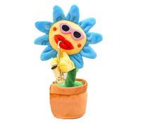 Talking Sunflower - Plush 12.99 in Singing Dancing Toy | Glowing Repeating Recording Saxophone Sunflower With 200 Songs, Musical Gift For Kids 18+ Months