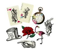 Talking Tables TSALICE Truly Alice Party Props, Multicolor