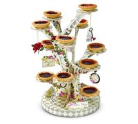 Talking Tables Alicia en el país de las maravillas Cupcake Stand Centerpiece Mad Hatter Tea Party, papel, colores mezclados, altura 59cm, 23 "
