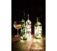 Talking Tables Boho Led Light Bottle Stopper, 20 Leds