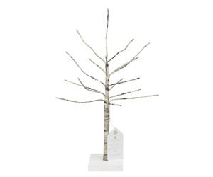 Talking Tables Centro de mesa de árbol de Pascua de papel reciclado para colgar decoraciones, ramas flexibles, opción ecológica, reutilizable de nuevo en Navidad, diseñado en el Reino Unido, altura de