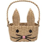 Talking Tables Cesta de Pascua de conejo, 1 cesta de huevos con forma de conejo para niños, papel reciclado, respetuoso con el medio ambiente, adecuada para niños y niñas, perfecta para caza de huevos