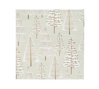 Talking Tables decoraciones de fiesta de navidad temporada festiva STAR-NAPKIN-TREE Servilleta, color