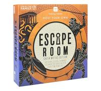 Talking Tables Escape Room - Juego para organizar tu Propia Sala de Escape, edición de mitos griegos, Juegos de Rompecabezas, desafíos, Pistas, códigos QR, Juegos Familiares para niños y Adultos