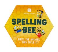 Talking Tables Divertido Juego de Bolsillo de Viaje de Abeja y cuestionario para el hogar o Viajes, Tarjetas educativas de Trivia con desafíos de Trivia, para niños o niñas, sin plástico, a Partir de