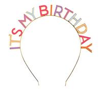 Talking Tables HB - Diadema de cumpleaños con diseño de rosas