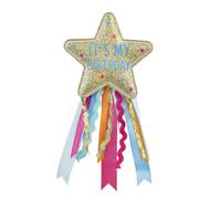 Talking Tables Insignia de estrella con cintas, 16 cm