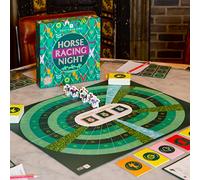 Talking Tables Juego de Mesa de Carreras de Caballos para la Noche de Juegos Familiares | Riding Jockey, a Partir de 14 años, cumpleaños, Host-horserace, Gamehorse