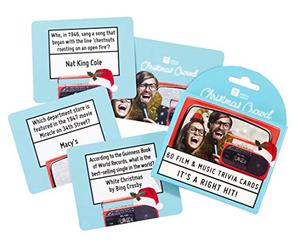 Talking Tables Juego de Mesa de Navidad para Fiestas y Fiestas de Navidad ENT-Trivia-MUSFILM