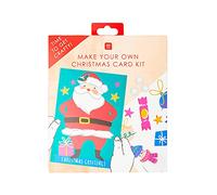 Talking Tables Kit de manualidades para hacer tarjetas navideñas para niños, paquete de 12
