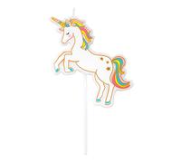 Talking Tables- Magical Statement Cake Topper Altura: 10 cm. (UNICORN-CANDLE-L) , color/modelo surtido