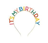 Talking Tables Rainbow 'It'S My Birthday' Alloy Headband