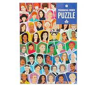 Talking Tables Rompecabezas Inspirador de 1000 Piezas para Mujeres con póster y Hoja de Trivia a Juego | Diseño ilustrado Colorido, Regalo de cumpleaños, Regalos Feministas para Ella