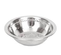 Talking Tables Set 2 Cuencos Acero Inoxidable Plata Vajilla India Moderno Katori Thali Fiesta 5 Pulgadas