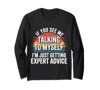 Talking To Myself Just Getting Expert Advice - Manga Larga