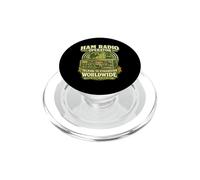 Talking To Strangers Worldwide Funny Ham Radio Operator PopSockets PopGrip para MagSafe