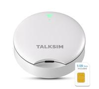 TALKSIM UFO - Hotspot móvil con datos de 5 GB, dispositivo MiFi de bolsillo portátil WiFi 6 y 4G LTE, compatible con AT&T, T-Mobile, Verizon |10 dispositivos, cobertura de Estados Unidos, sin contrato
