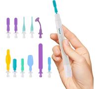 TalkTools® Sensi - Kit de prealimentación con 12 puntas suaves de mandíbula sensible