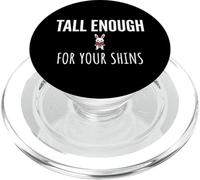 Tall Enough for Your Shins Cute Bunny Rabbit Boxing PopSockets PopGrip para MagSafe