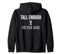 Tall Enough for Your Shins Cute Bunny Rabbit Boxing Sudadera con Capucha