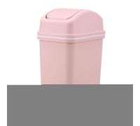 Tall Kitchen Trash Can, 10l Large Capacity Waste Bin, Leak Proof Polymer Garbage Basket with Slim Design, Space Saving Garbage Container for Bathroom, Bedroom, Home, Workplace 10.63x6.97x16.14 Inches