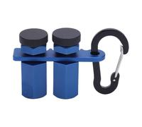 Tall Stair Gauges - 7x7x5cm Precision Adjustable Aluminum Alloy Stair Gauges, Speed Square Holder Framing Jig Right Angle Ruler Clip High Profile Clamp For Carpentry Woodworking