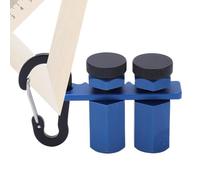 Tall Stair Gauges, Adjustable Aluminum Alloy, Precision Framing Jig, Speed Square Holder Carpentry Woodworking Construction Roofing Cutting Marking Layout Measure Use Accurate Sturdy Tool