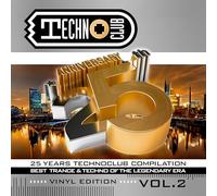 Talla 2XLC, Terry Bones, DJ Kalpa, Paul van Dyk feat Plumb, John O’Callaghan, Chakra, et plus - 25 Years Techno Club Compilation Vinyl Edit.Vol2 [Import] [Vinilo]