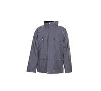 Talla 4XL Planam Canvas 320 Parka de invierno gris negro modelo 2193
