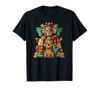 Talla del Templo del tótem del Dios del Sol mesoamericano Camiseta