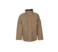 Talla XXXL Hombre Planam Canvas 320 Invierno Caqui Negro Modelo 2195