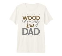 Tallador de Madera para el día del Padre Camiseta Premium