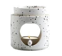 Tallador de Velas Talight - Titulares de aromaterapia | Ceramic Talight Wax Melt Warmer | Quemador de Aceite | Decoración Dormitorio de la habitación del difusor de la Vela del hogar | Ta