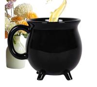 Tallas de Brujas - Batas de té de cerámica de las brujas Tazas de Halloween | Bebidas temáticas de Halloween | Decoraciones de escritorio de bebidas góticas para mujeres hombres calientes para té de