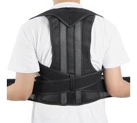 Tallas Grandes XS-5XL Corrector De Mala Postura Faja Lumbar Hombre/Mujer Soporte para Hombros, Cuello Y Clavícula Corrector De Columna para Corregir Joroba Y Soporte Lumbar(L)