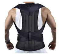 Tallas Grandes XS-5XL Corrector De Postura Faja Lumbar Ajustable Enderezador De Hombros Cinturón De Soporte Lumbar Completo para La Alineación De La Columna Vertebral(3XL)
