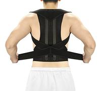 Tallas Grandes XS-5XL Faja Lumbar Corrector De Postura Corsé para Espalda Recta para Adultos Soporte para Hombros, Cuello Y Clavícula Soporte De Memoria Muscular(3XL)