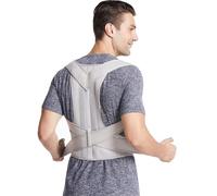 Tallas Grandes XS-5XL Totalmente Ajustable Corrector De Postura Escoliosis Faja Lumbar Enderezador De Columna Soporte para Hombros, Cuello Y Clavículas Corrección De Joroba(Gray,XL)