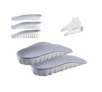 Tallboys Elevate Insoles,The Tallboys Elevate Shoe,Stratus Lift 2.0 Insoles (Gris,0.98in)