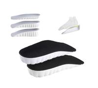 Tallboys Elevate Insoles,The Tallboys Elevate Shoe,Stratus Lift 2.0 Insoles (Negro,3pair 0.98in)