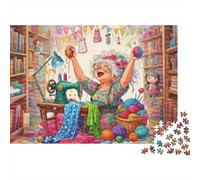 Taller Colorido Papel Puzzle 1000 Piezas para Adultos Educativo decoración Arte Puzzle Social de cartón Alivio estrés 52x38cm/1000pcs