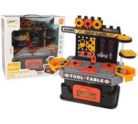 Taller de bricolaje creativo 57 piezas mesa de taller + herramientas !